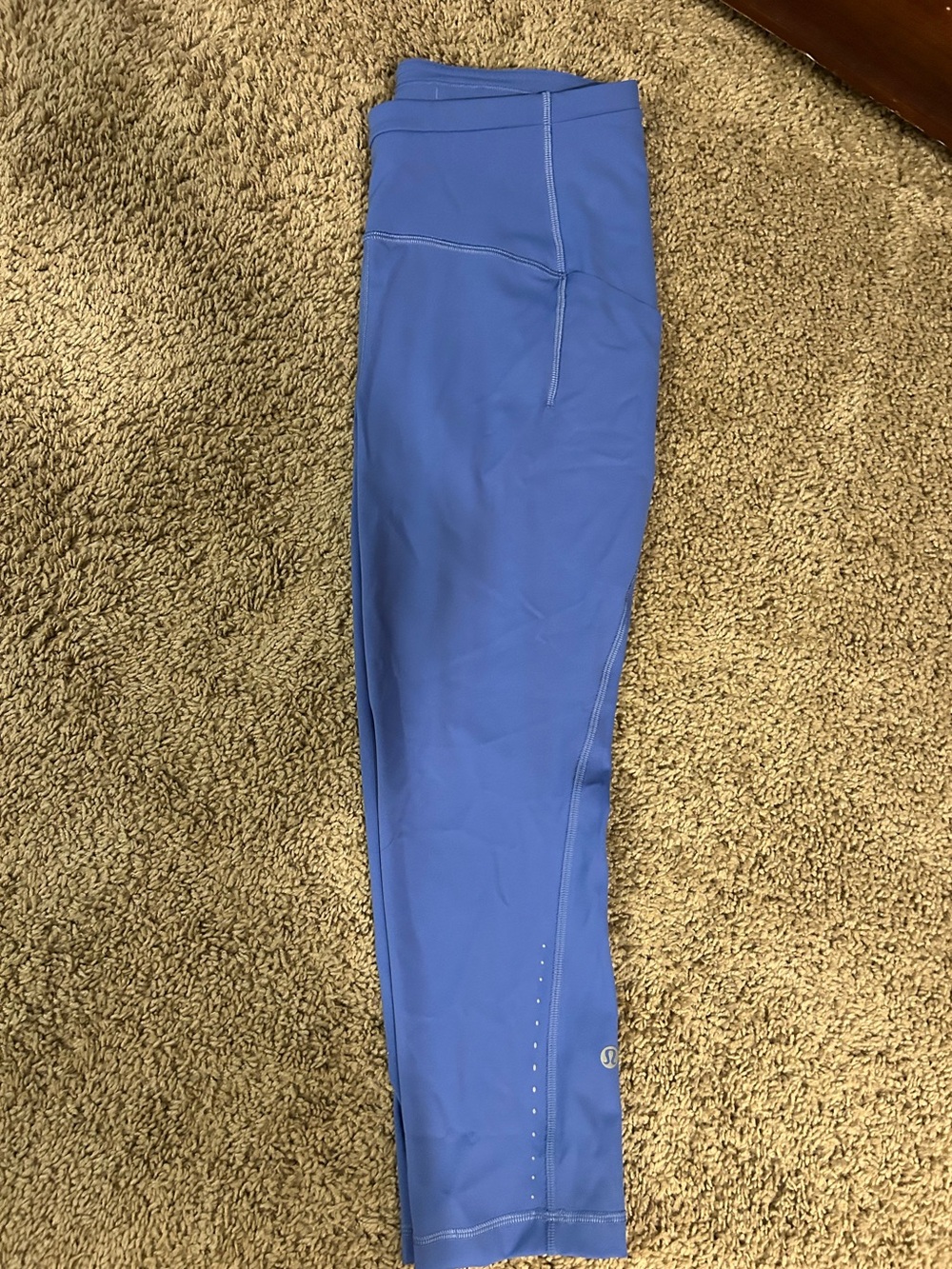 lululemon athletica blue workout leggings